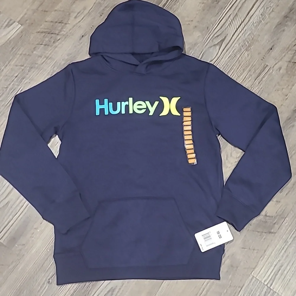 Hurley Hooded Sweatshirt Size 18 - Picture 2 of 3